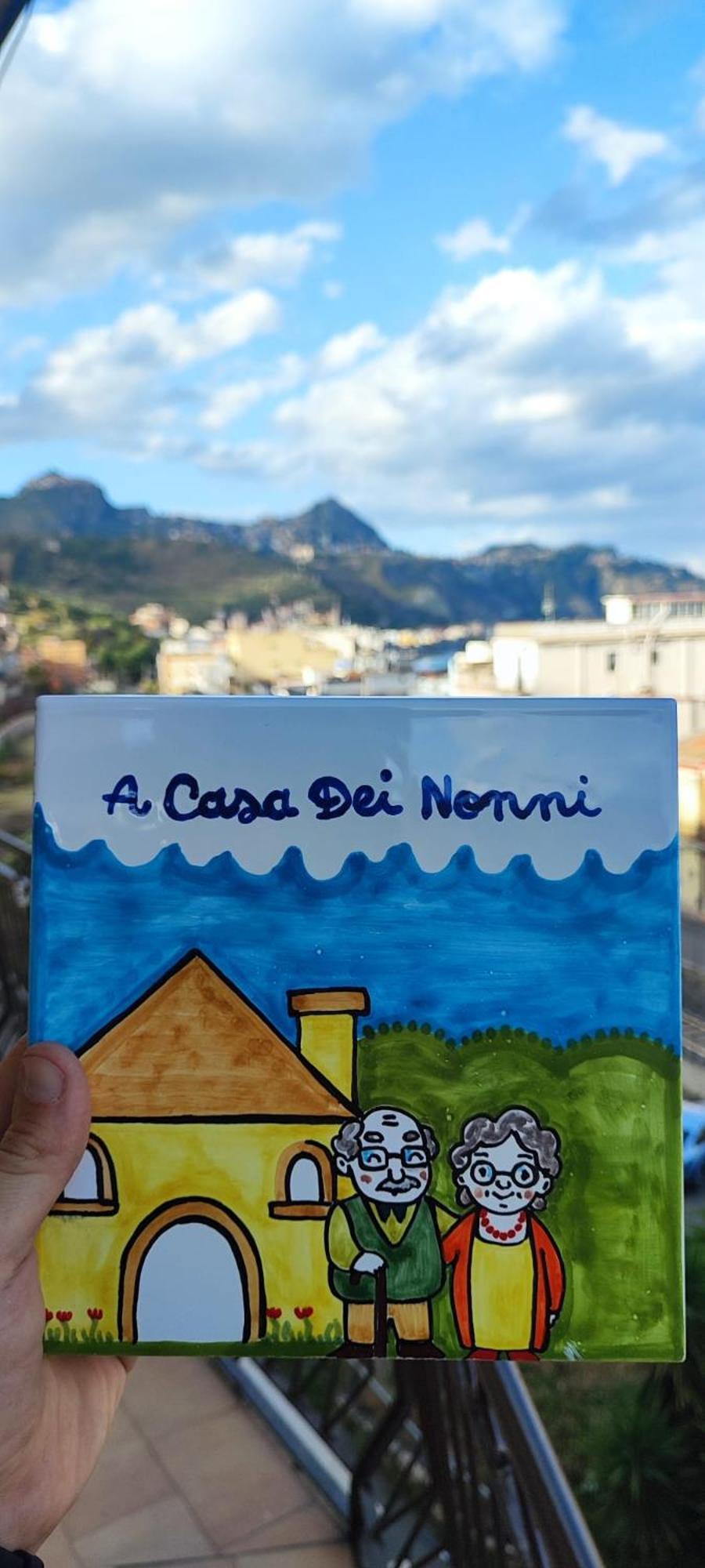 A Casa Dei Nonni Apartment Giardini Naxos Exterior foto